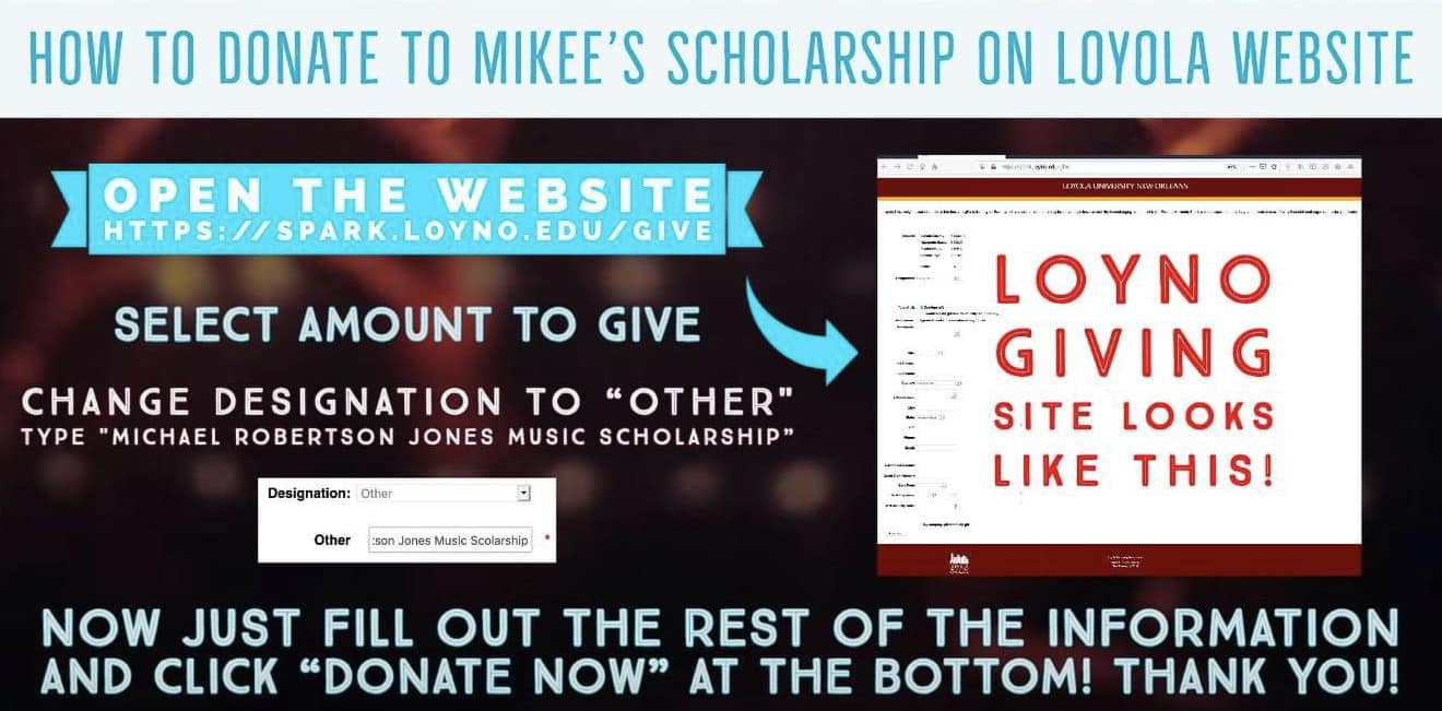 How To Donate to MRJ Scholarship